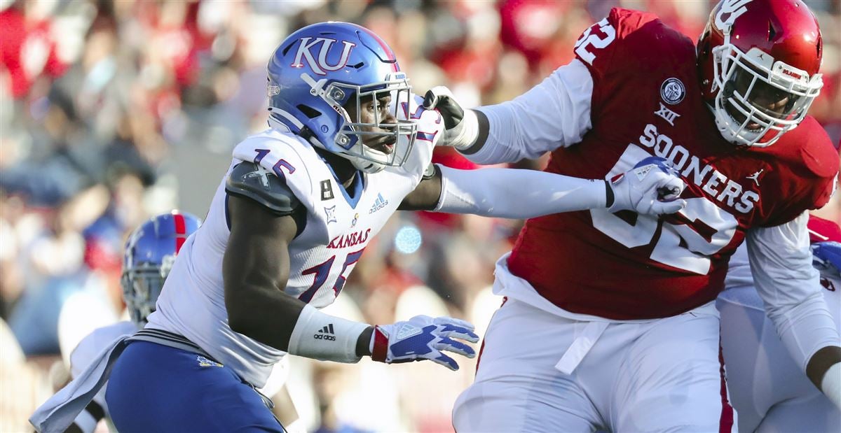 Kansas' Kyron Johnson feeling 'lucky,' ready to be chosen in NFL