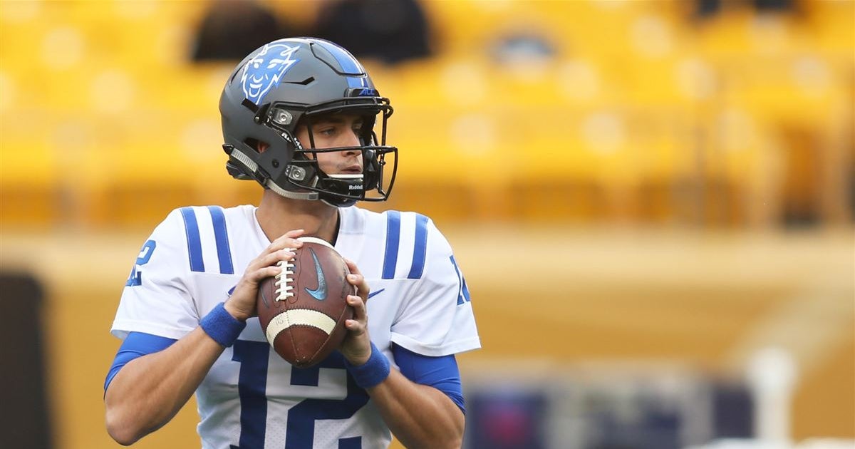 Duke football Blue Devils starting QB Gunnar Holmberg enters NCAA