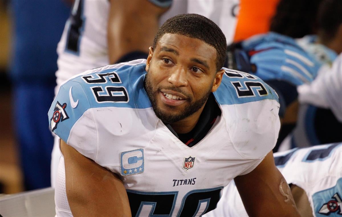 : NFL PRO LINE Men's Wesley Woodyard Navy Tennessee