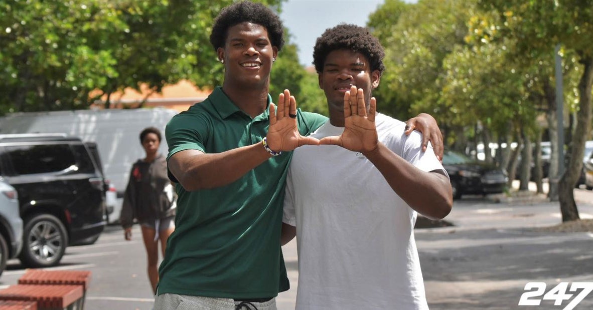 5-star EDGE DJ Jacobs, No. 1 in 2027, has another 'great' visit to Miami