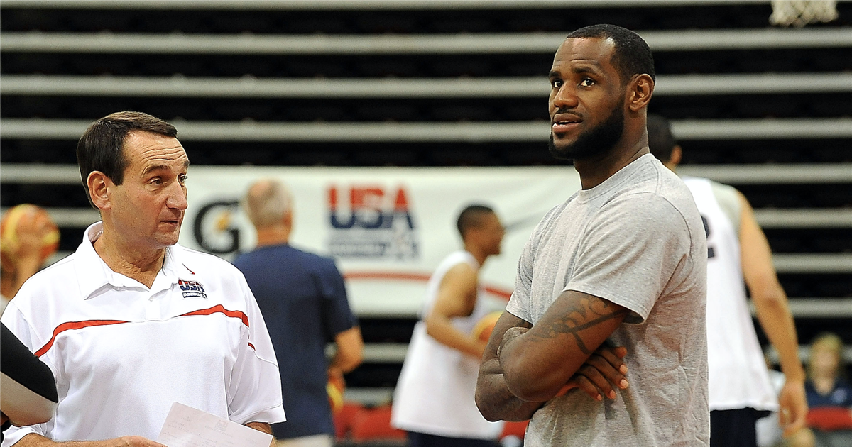 LeBron James recalls fondest Coach K memory after final game