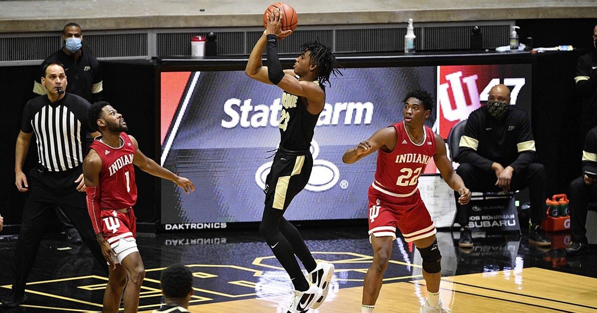 Purdue caps regular season with win over Indiana