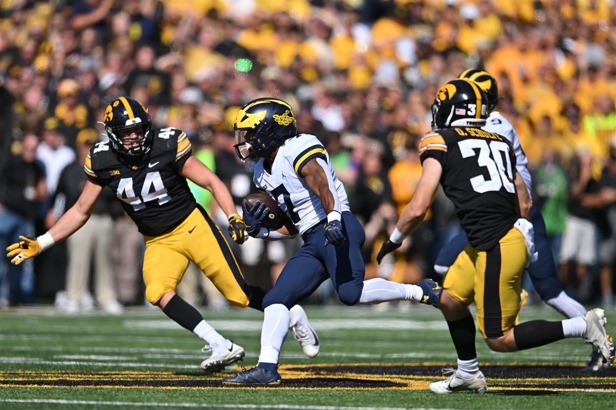 By the numbers: How No. 2 Michigan, No. 16 Iowa match up statistically ...