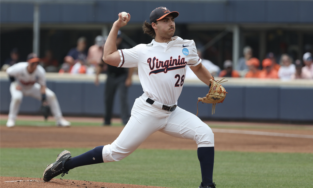 NCAA Baseball Tournament Virginia's ninth inning rally falls short to