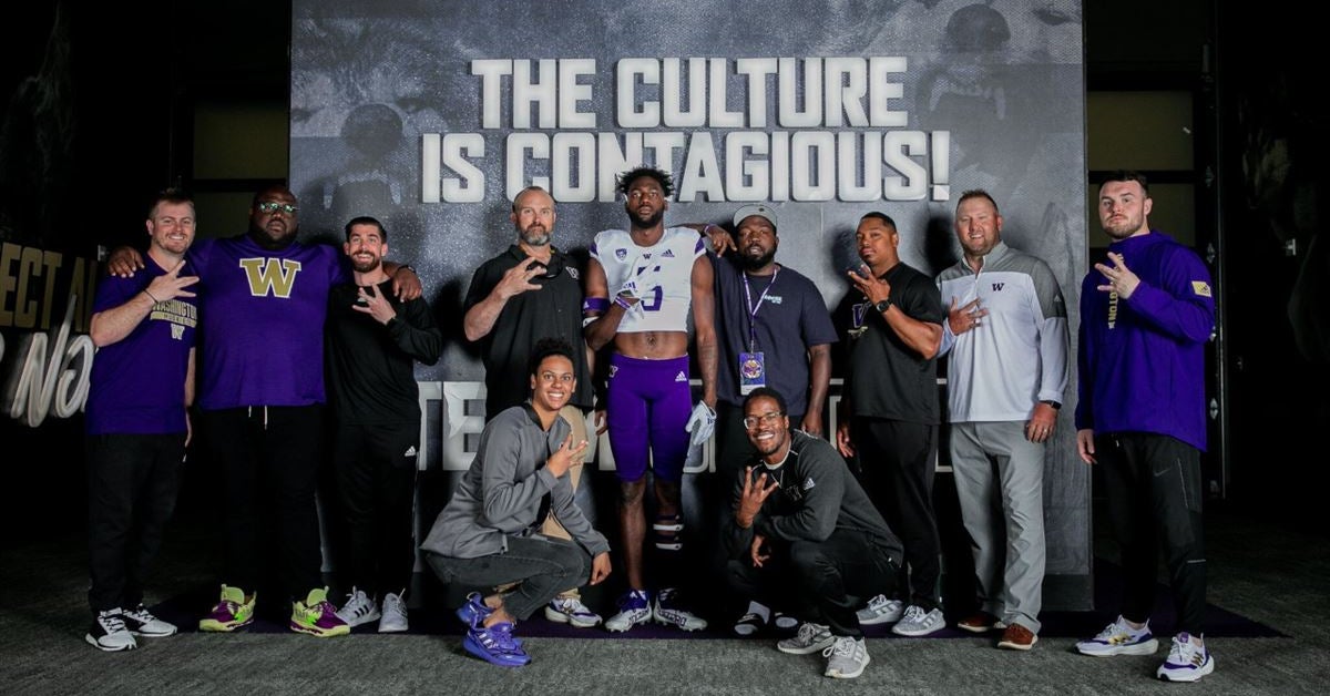 Huskies Make Big Impression On 2023 Wideout Target Orlando Greenlow