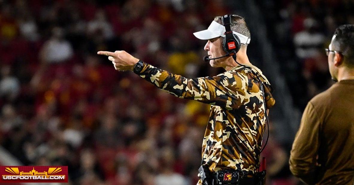 Lincoln Riley talks about USC’s 49-30 win over Louisiana