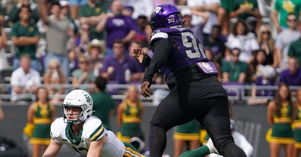 TCU DL Ansel Din-Mbuh talks upcoming season from Big 12 Media Days