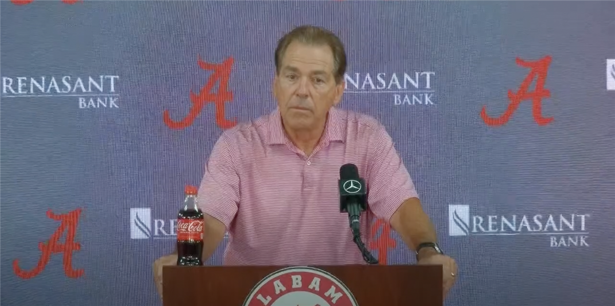 Everything Nick Saban Said On Monday Of Utah State Game Week