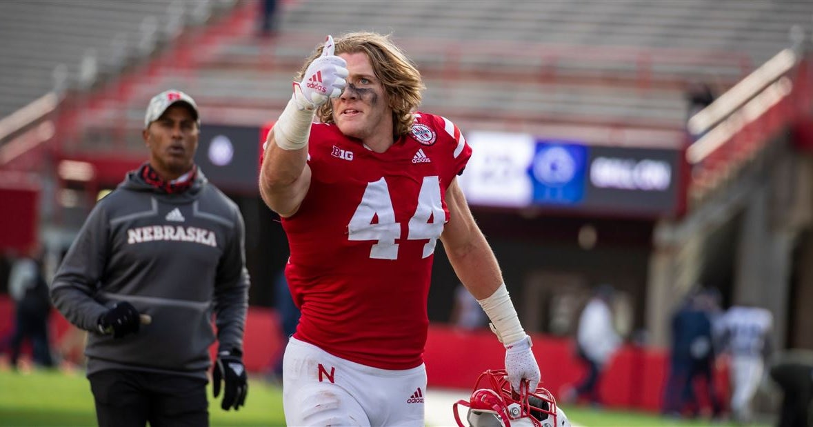 Garrett Nelson had some bite to finish Husker 2020 season