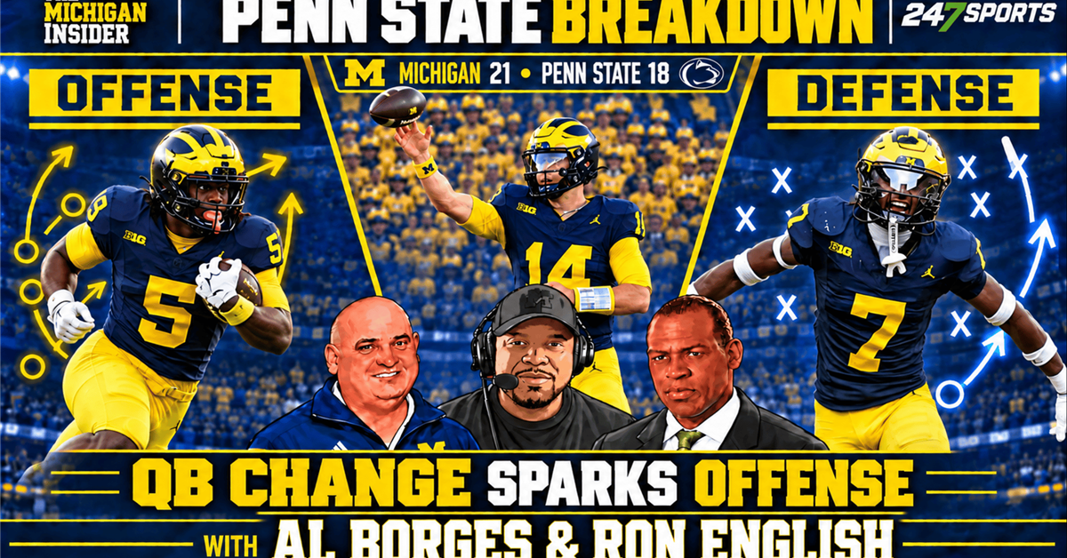 It's Tommy Carr's Turn Now; Will U-M Build On What Worked? - Michigan football breakdown with Borges & English