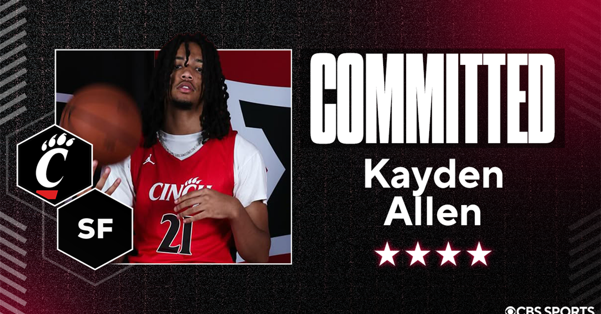 Top 50 recruit Kayden Allen commits to Cincinnati basketball