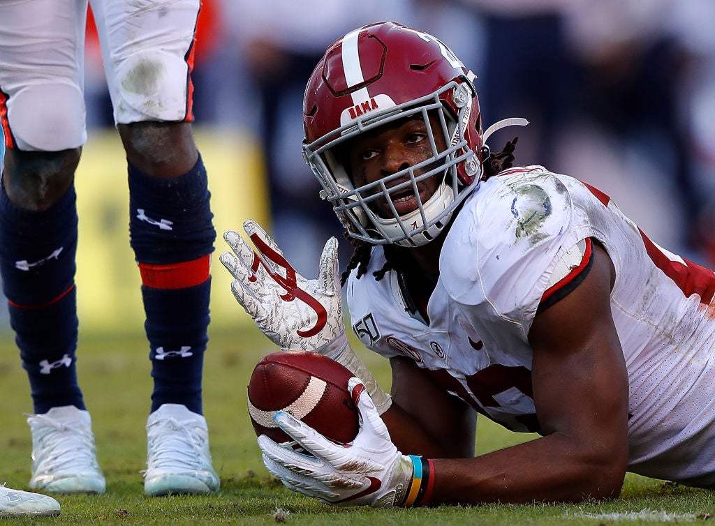 Ravens Marcus Peters Predicted Najee Harris Would See Him Twice A Year Before Steelers Drafted Alabama Rb Ravens Marcus Peters Predicted Najee Harris Would See Him Twice A Year Before Steelers Drafted Alabama Rb