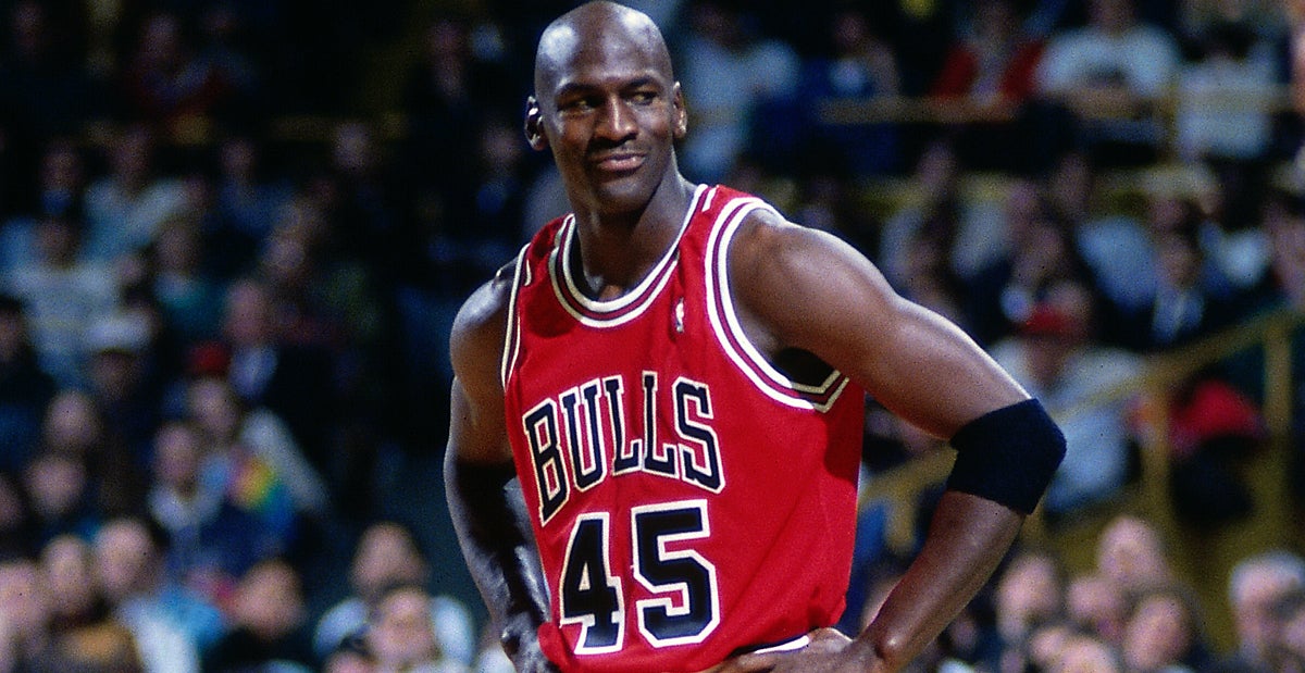 Why Michael Jordan wore No. 45