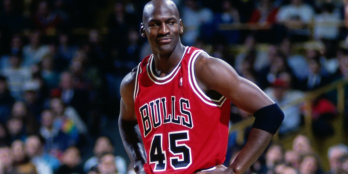 Why Michael Jordan wore No. 45