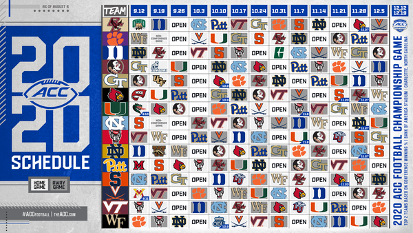 the 2020 NC State football schedule is released the 2020 NC State football schedule is released