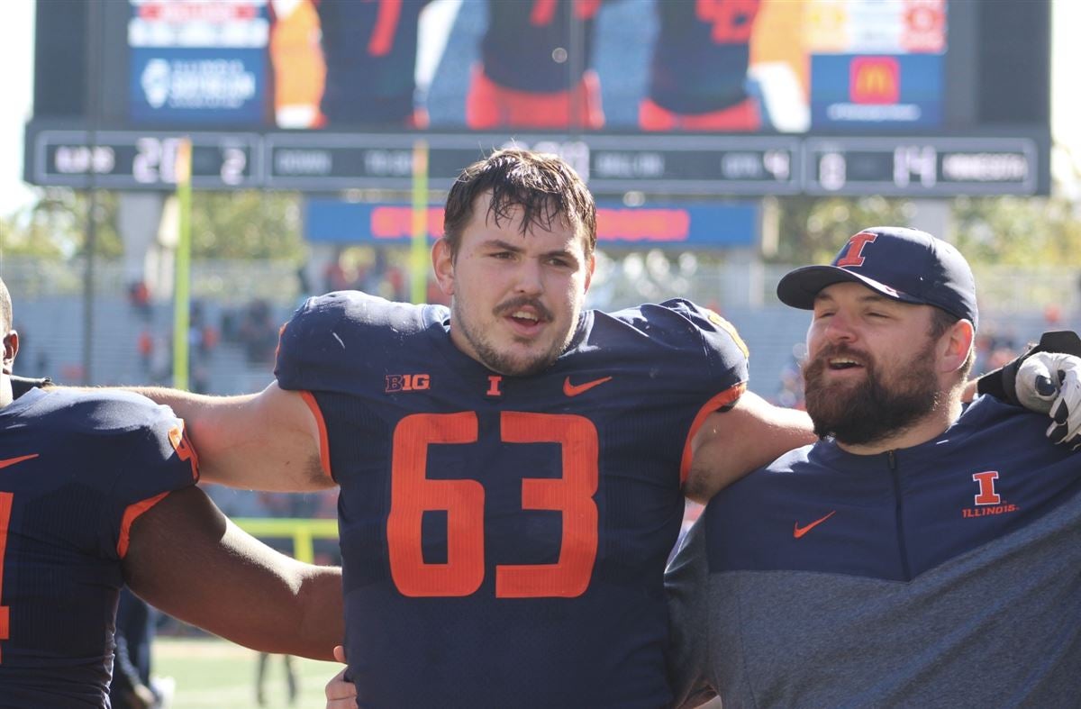 Illinois Football: Kansas City Chiefs got a great leader in Nick Allegretti