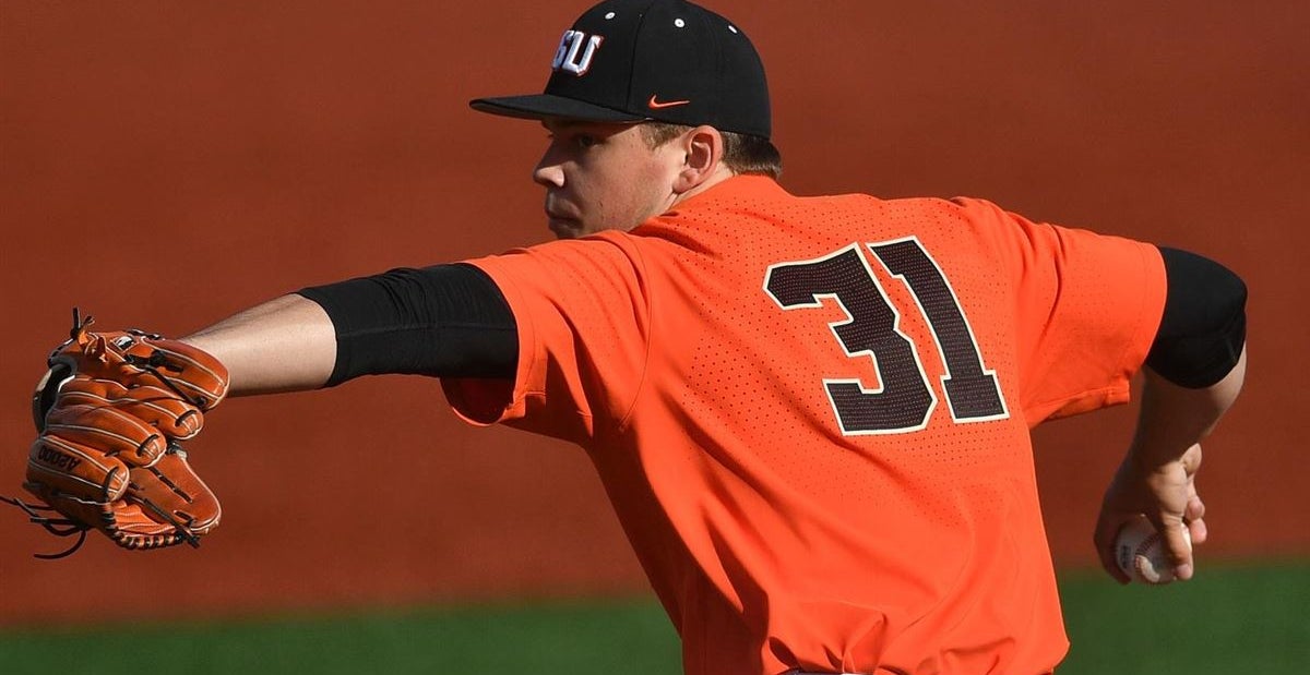 Oregon State transfer right-hander Jack Washburn 'pumped' for Ole Miss