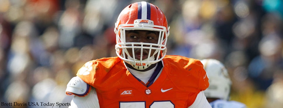 Grady Jarrett Clemson - ABC Columbia