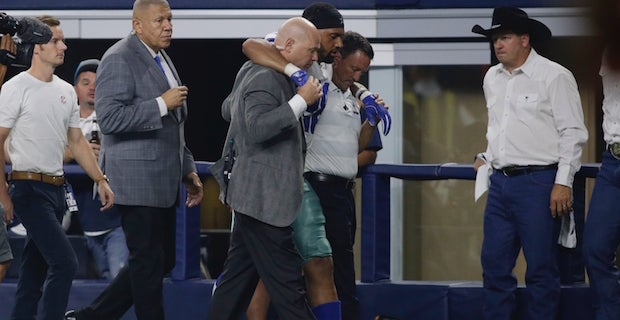 Report: Cowboys believe Jameill Showers has torn ACL