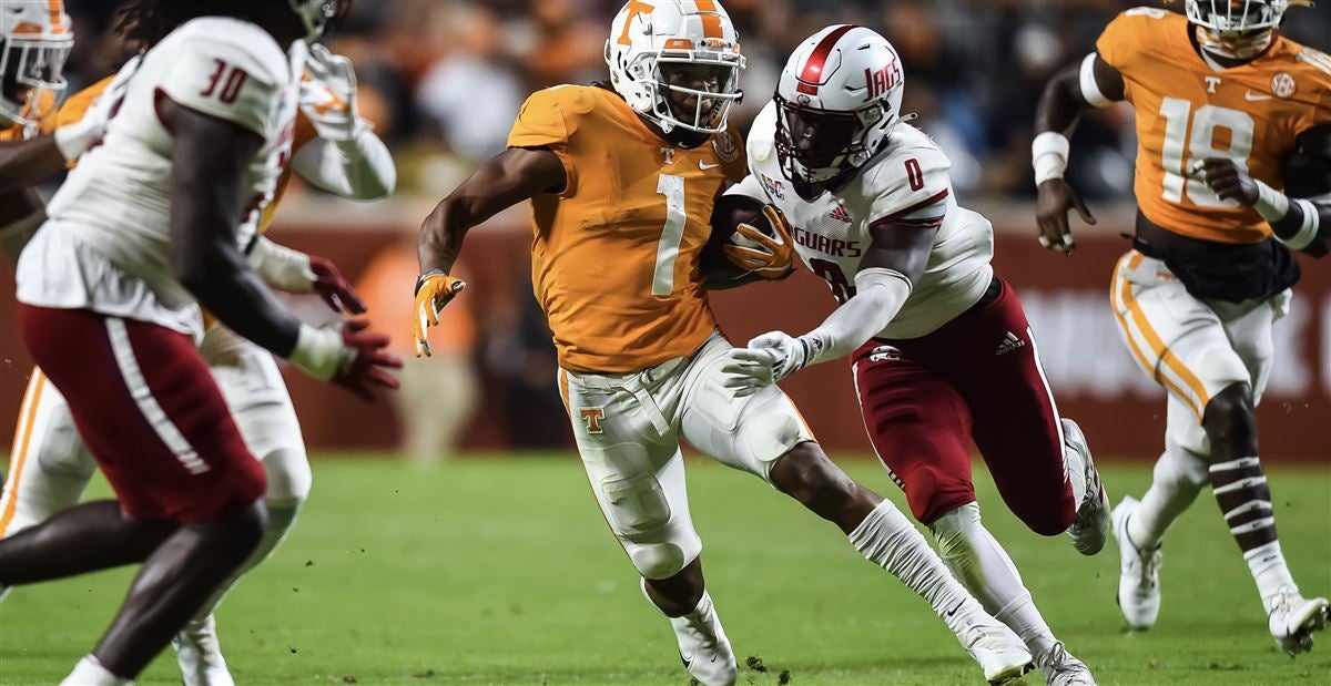 Velus Jones Jr.: Tennessee Highlights, 71st Overall Pick in 2022 NFL Draft