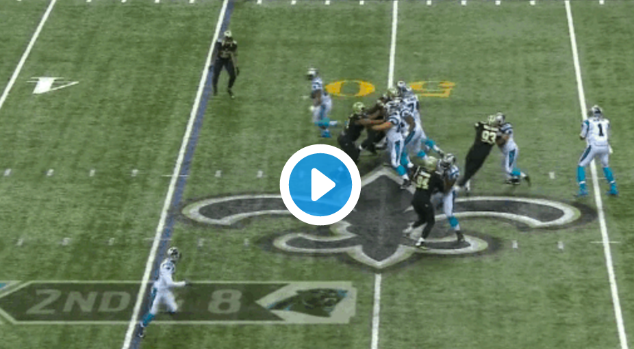 Cam Newton Goes DEEP to Ted Ginn for a 55-Yard TD!, Panthers vs. Seahawks