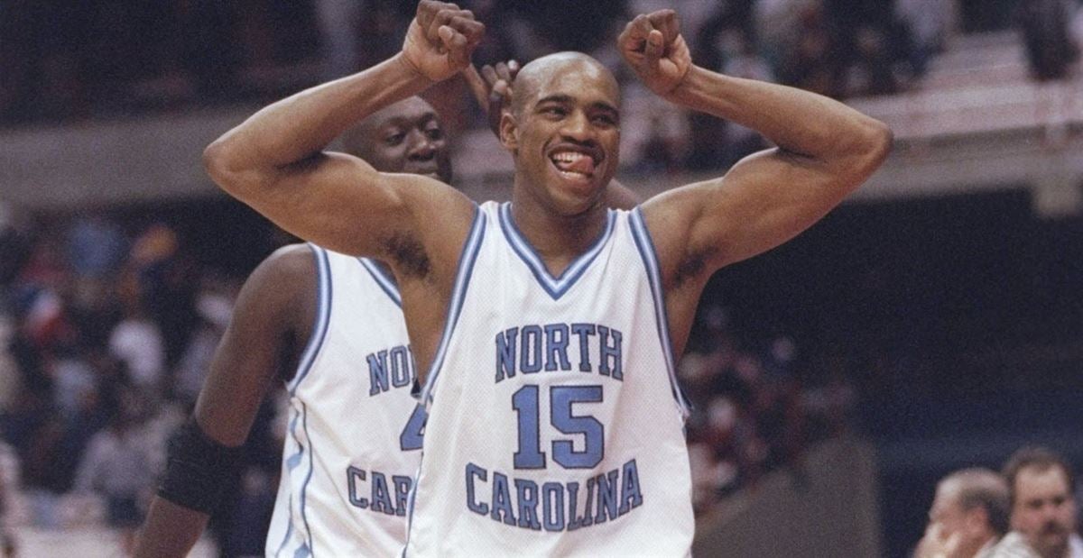 Vince Carter says 5-year-old son is 'ready to sign up' for UNC after recent visit
