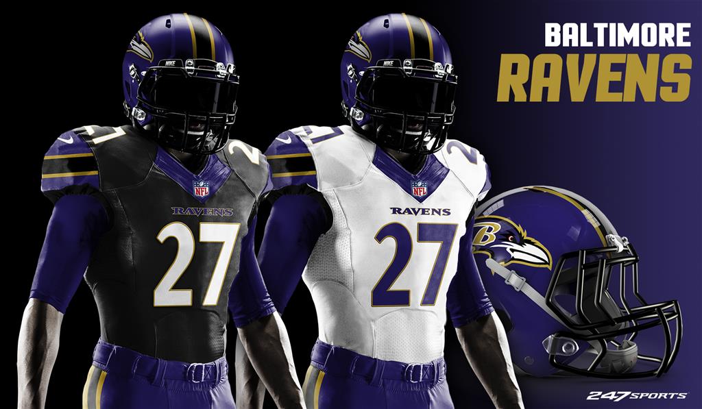 247Sports uniform redesign for every NFL team