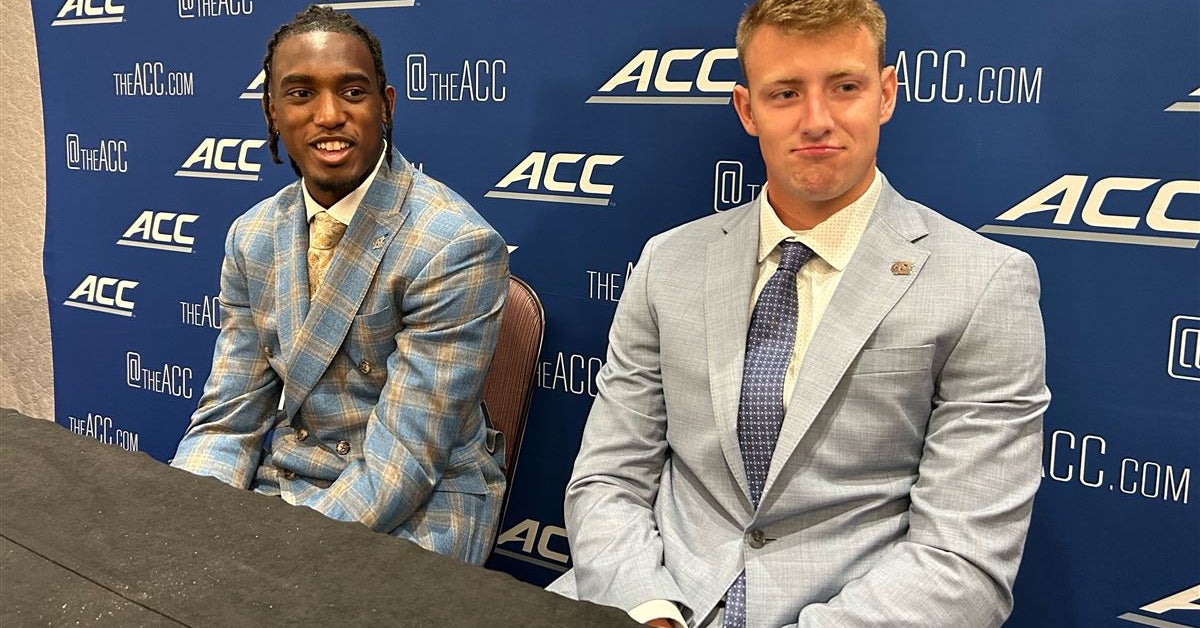 ACC Kickoff: UNC QBs Max Johnson, Conner Harrell Inseparable Again