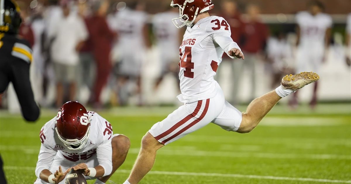 Kicker Examples Oklahoma kicker Zach Schmit's redemptive season 'a living example' of ...