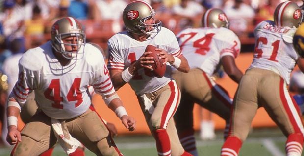 49ers jerseys through the years