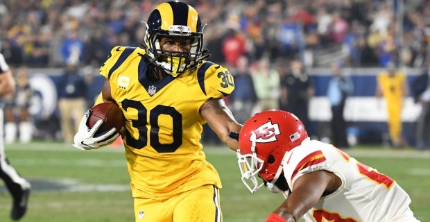 Todd Gurley #30 Los Angeles Rams Jersey player shirt