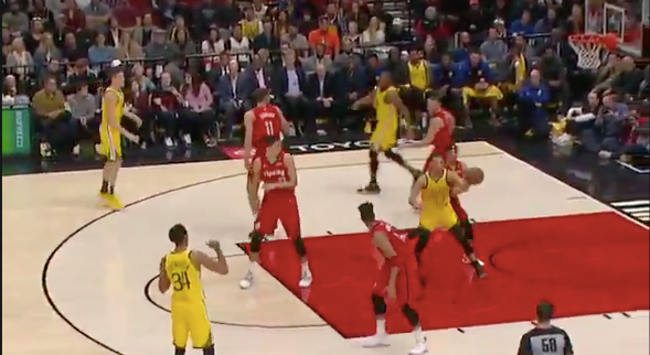 seth curry dunk
