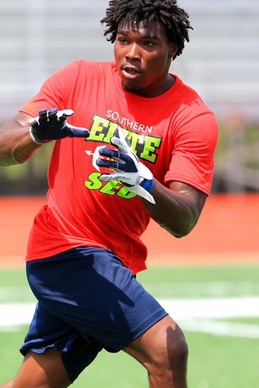 Darrell Henderson 8 South Panola High School Tigers Red Football