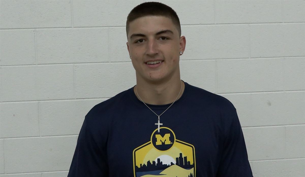 Freshman TE Colston Loveland Describes Early Michigan Experience