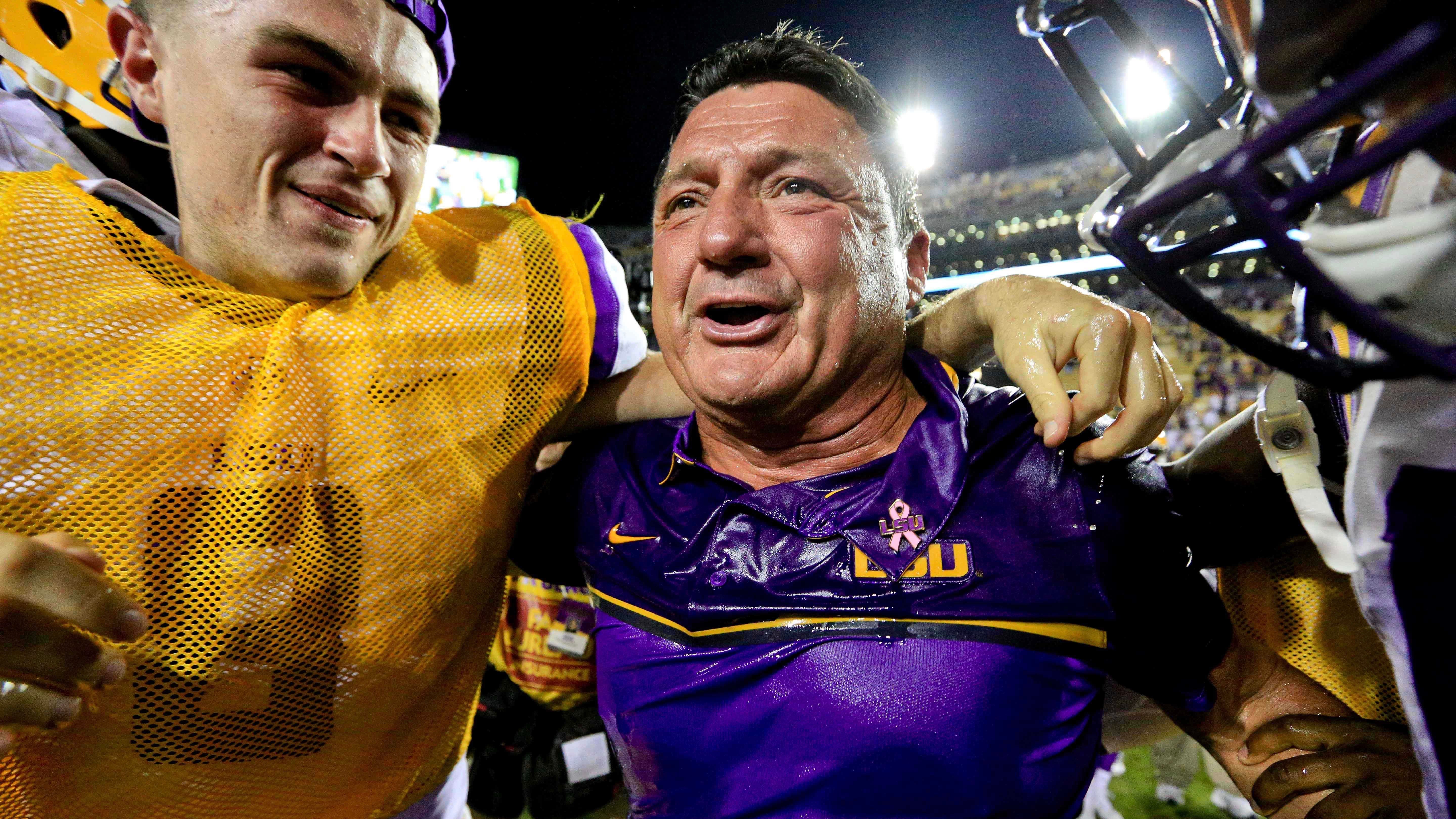 Ed Orgeron Is Officially Off The Market, Announces Engagement