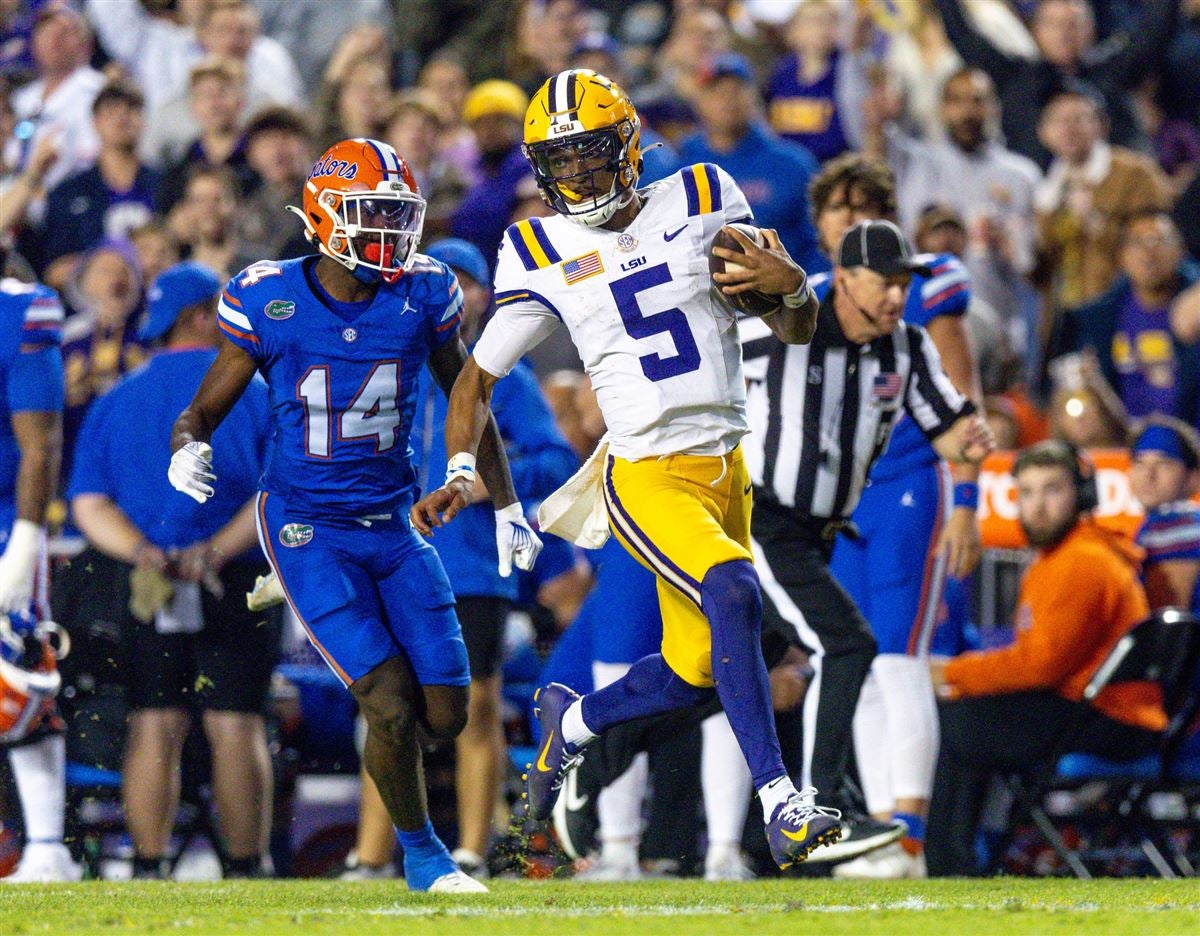 College Football QB Power Rankings: Week 12 Update Features LSU Star ...