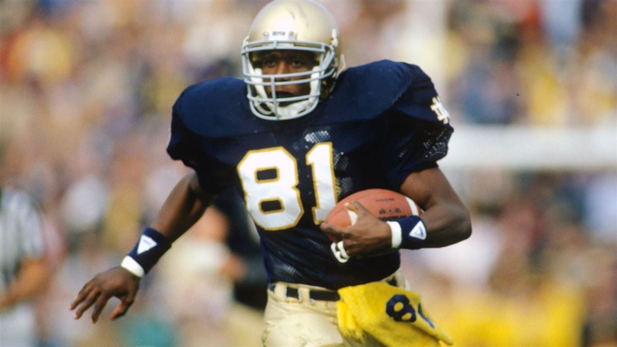 Ricky Watters makes good on plan to finish degree at Notre Dame