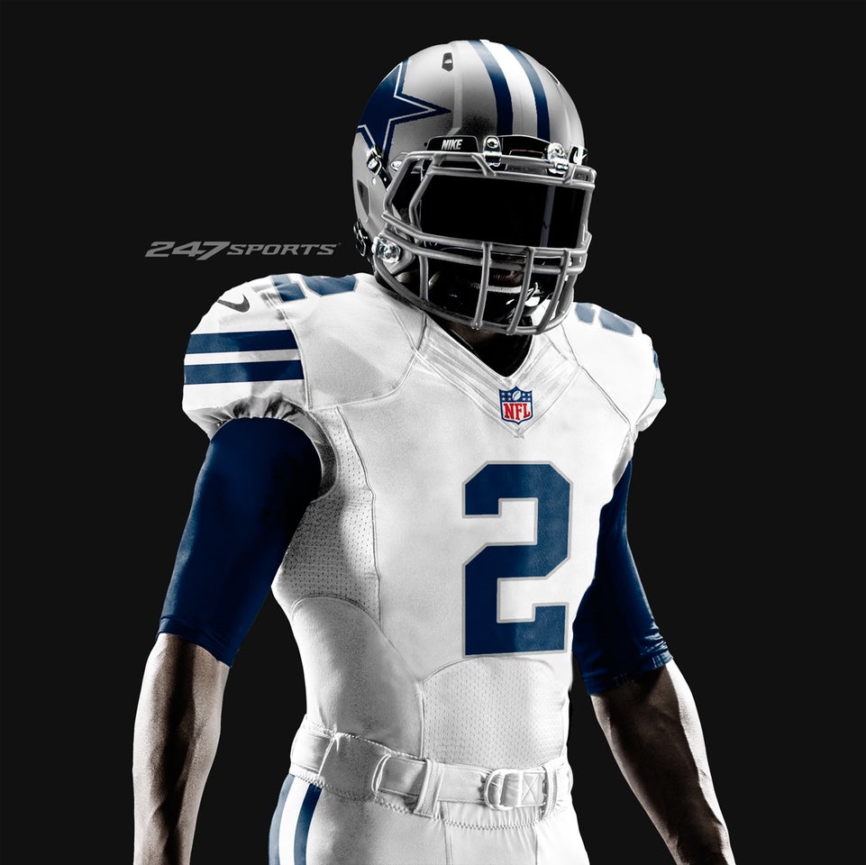 LOOK: Dallas Cowboys alternate 'Color Rush' uniform concept