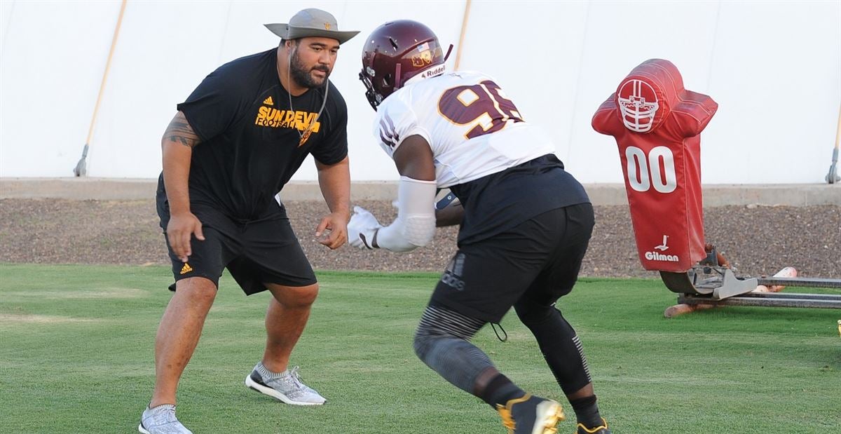 New Michigan DL coach Shaun Nua helped motivate Arizona State's