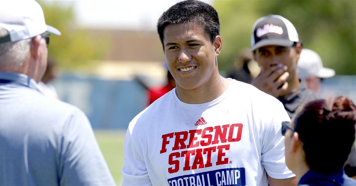 Fresno State DE Commit Auckland Asiata moving to tackle for freshman season