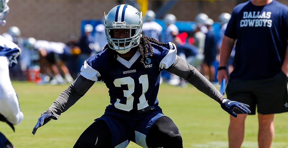 Dallas Cowboys cornerback Maurice Canady wears a Crucial Catch