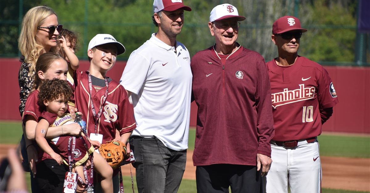 Photo Gallery Buster Posey s Jersey retired at Dick Howser Stadium