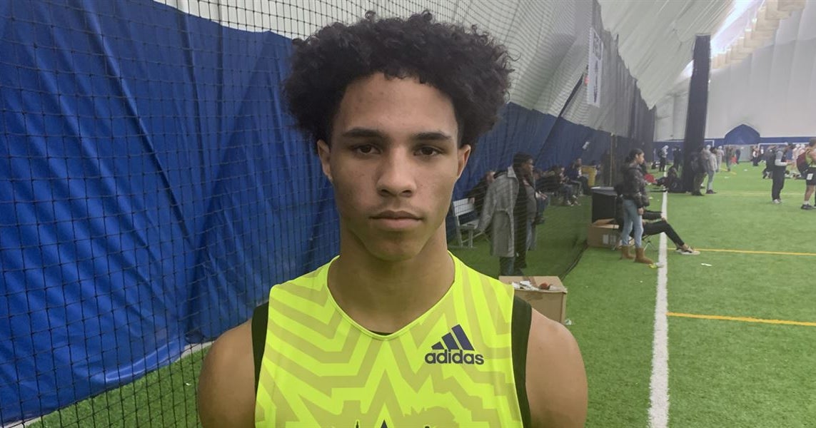 2022 WR Tyler Morris recaps UM visit W/teammate J.J. McCarthy