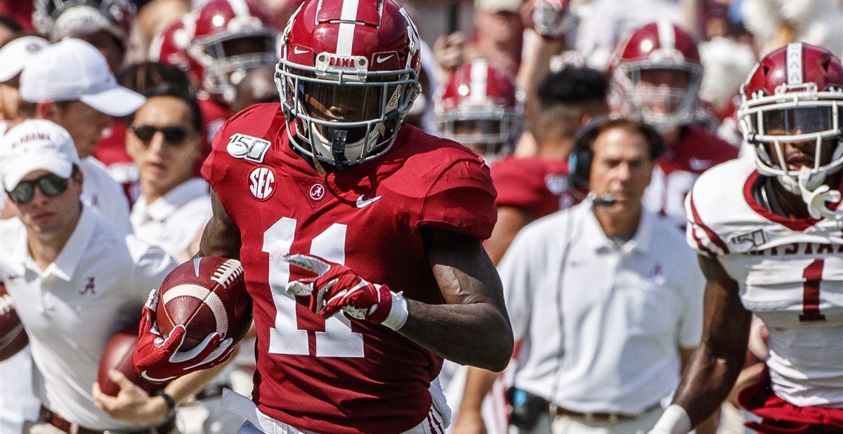 Henry Ruggs Is AllAround Good Alabama Player