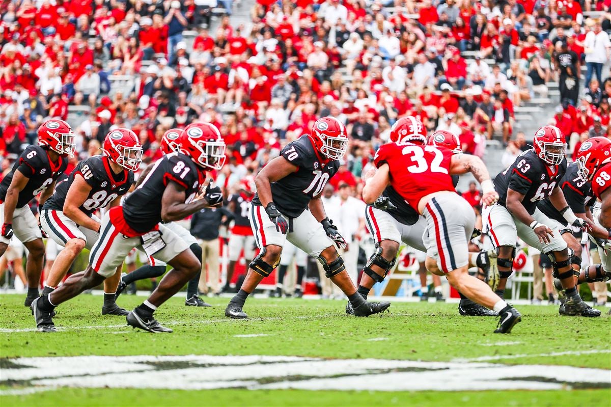 2023 GDay spring game kickoff time, television network announced