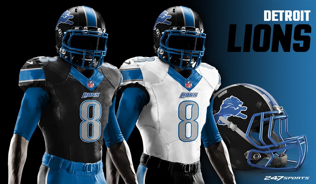 Detroit Lions Re-Design