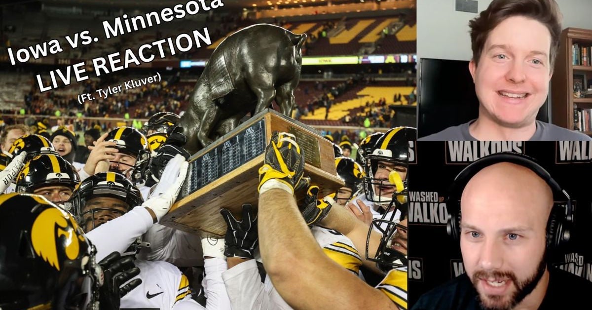 Iowa at Minnesota Post Game LIVE REACTION: Hawkeyes Fall in DREADFUL 13-10 Loss