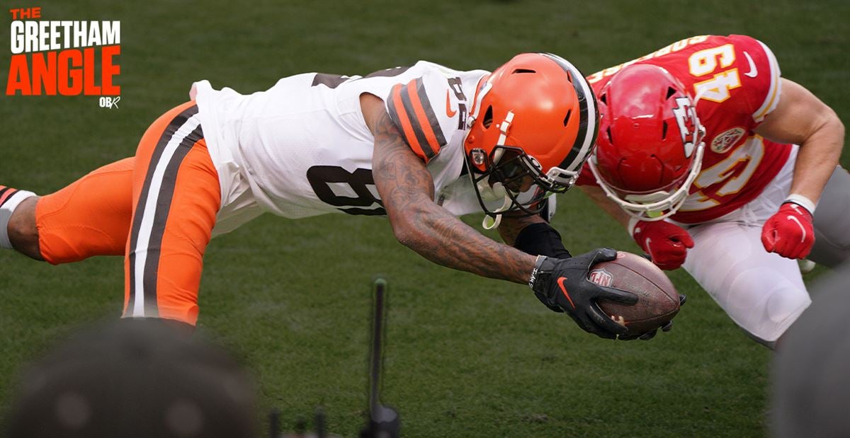 browns helmet to helmet