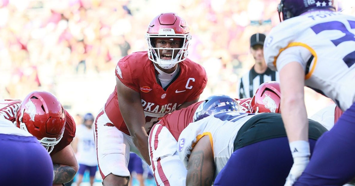 KJ Jackson owns disappointing performance in Arkansas' season-opening win