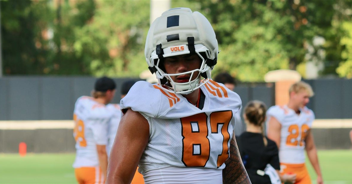 Meet ‘D1 Luca,’ the Tennessee freshman from Austria pushing to be ‘real contributor’ at tight end
